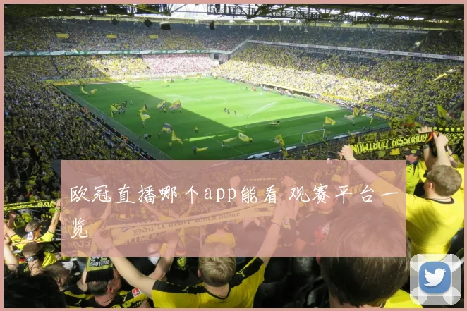 欧冠直播哪个app能看 观赛平台一览