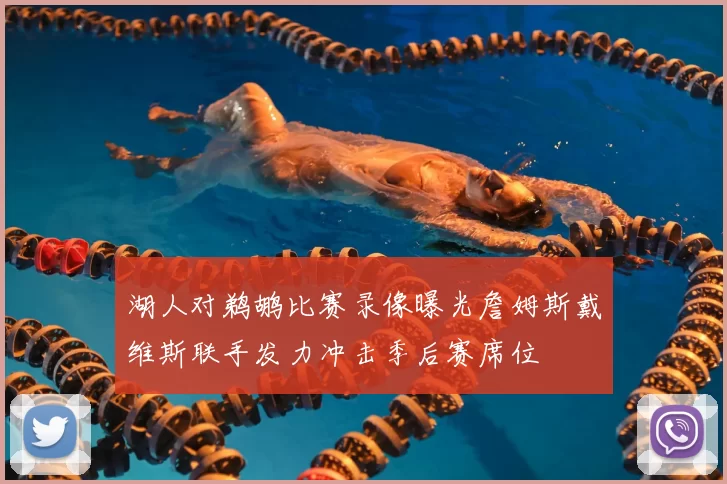 湖人对鹈鹕比赛录像曝光詹姆斯戴维斯联手发力冲击季后赛席位